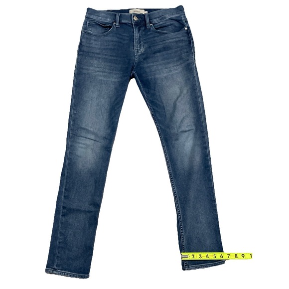 Hudson Axl Straight Skinny Fit Jeans in‎ Riviera 32x31 Stretch - Picture 4 of 9